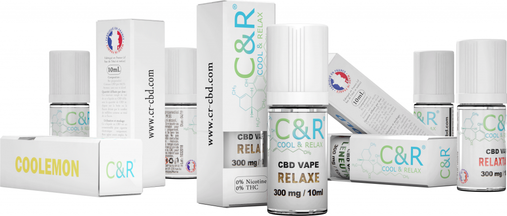 Gamme C&R e-liquide CBD